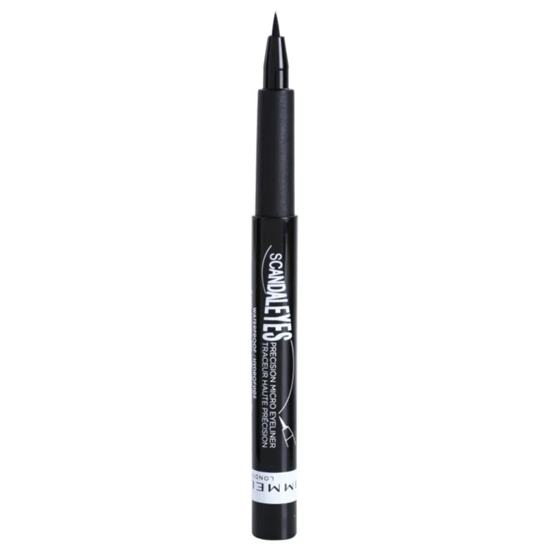 Rimmel ScandalEyes Micro Vloeibare Eyeliner Waterproof Tint 001 Black 1.1 ml