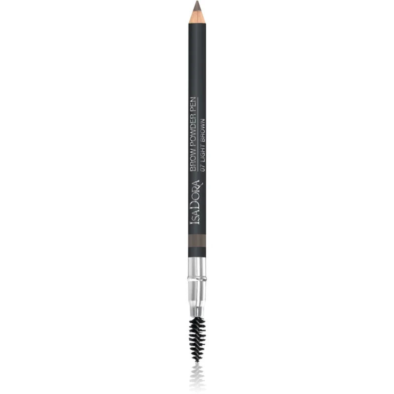 IsaDora Brow Powder Pen Wenkbrauwpotlood met Borstel Tint 07 Light Brown 1,1 gr