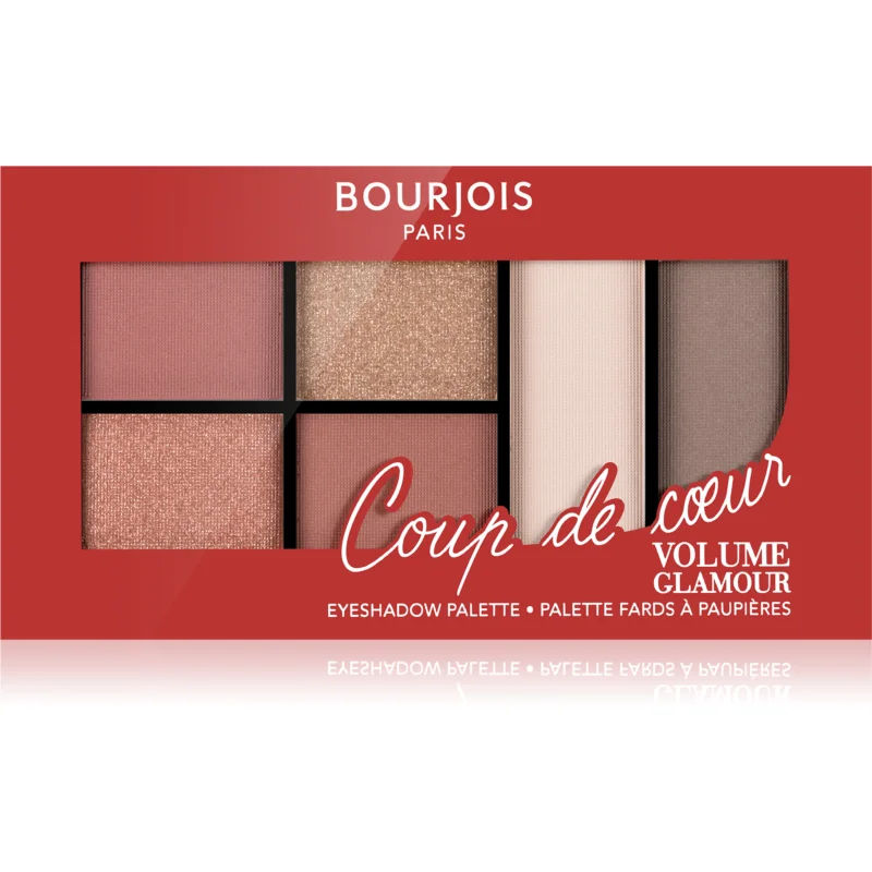 Bourjois Volume Glamour Oogschaduw Palette Tint 001 Coup De Coeur 8,4 g