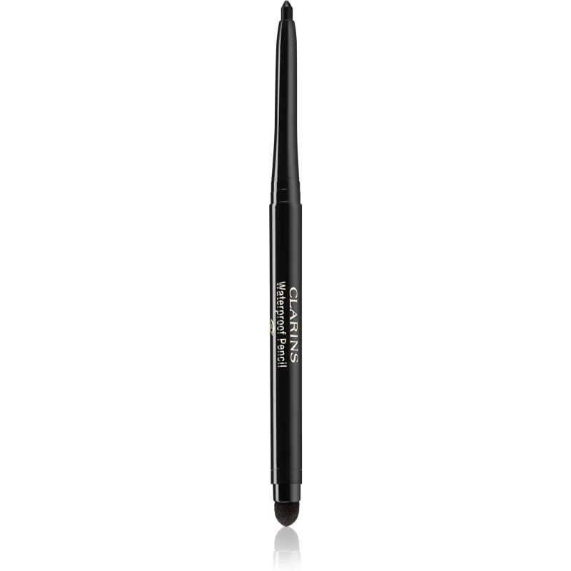Clarins Waterproof Pencil Waterproof Eyeliner Pencil Tint 01 Black Tulip 0.29 gr