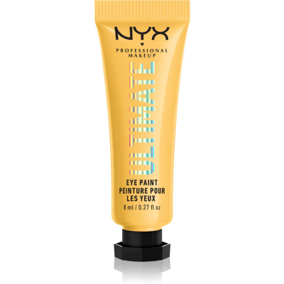 NYX Professional Makeup Pride Ultimate Eye Paint Crèmige Oogschaduw voor Gezicht en Lichaam Tint 06 Sun Gaze (Yellow) 8 ml