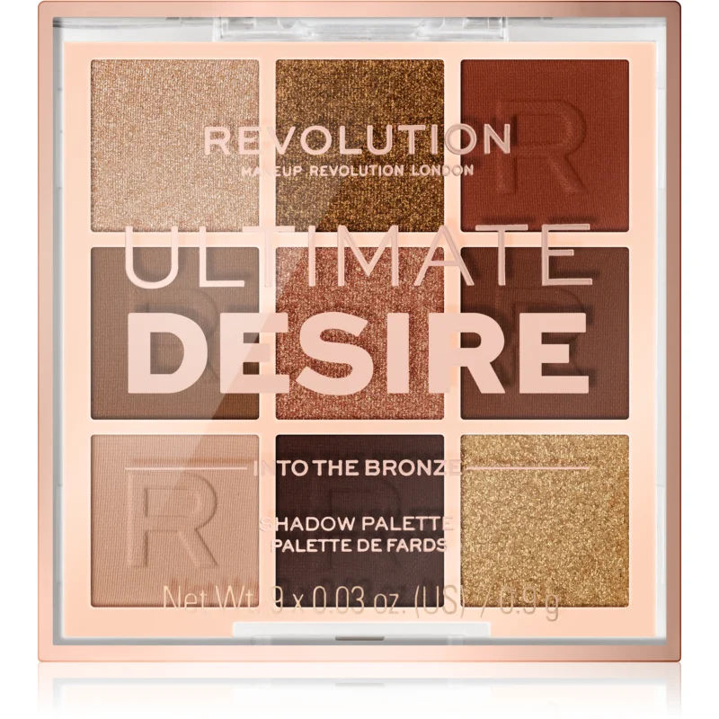 Makeup Revolution Ultimate Desire oogschaduw palette Tint Into The Bronze 8,1 gr