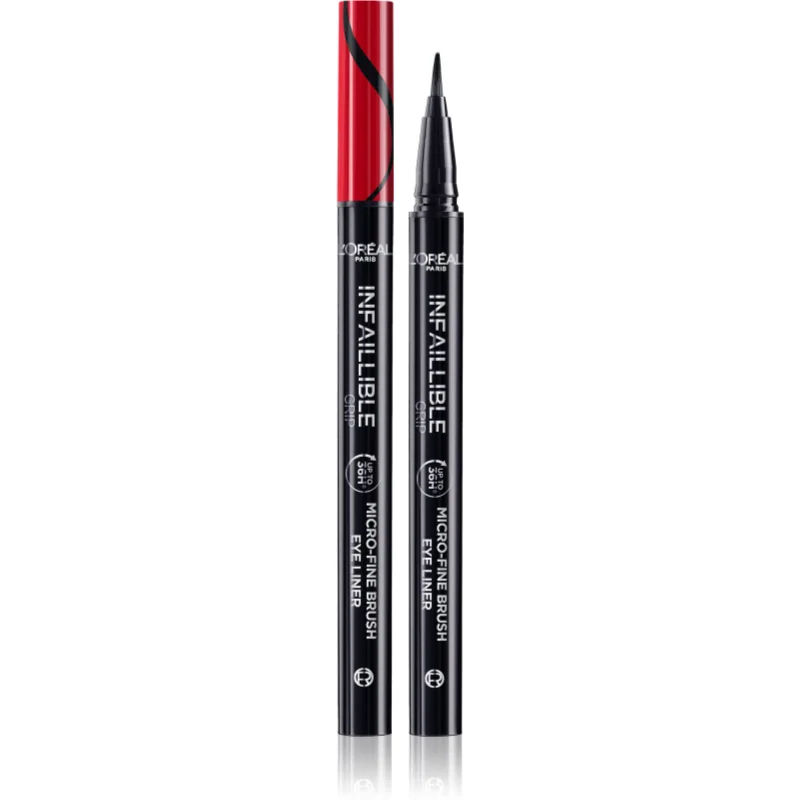 L?Oréal Paris Infaillible Grip 36h Micro-Fine liner eyeliner stift Tint 01 Obsidian black 0,4 gr