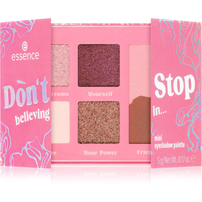 essence Don't Stop believing in... oogschaduw palette Mini 5 g
