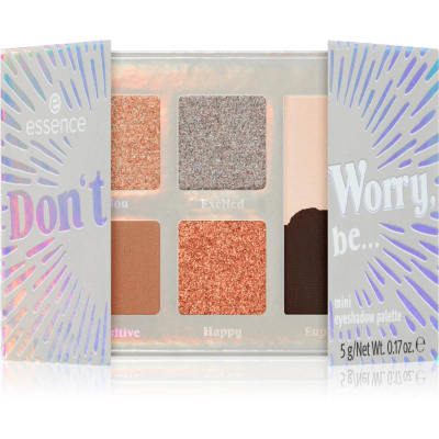 essence Don't Worry, be... oogschaduw palette 5 g