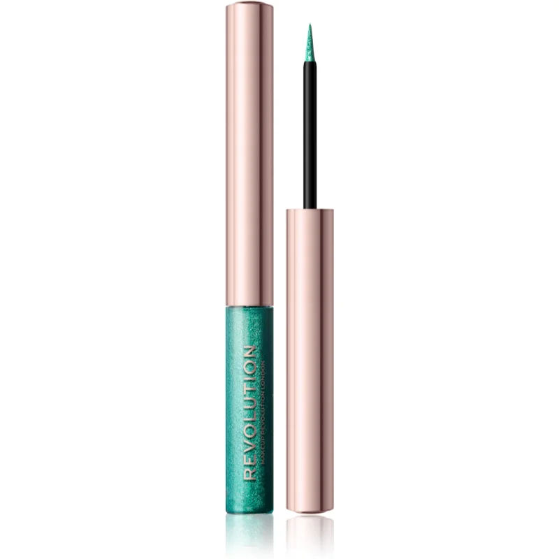 Makeup Revolution Ultimate Lights metallic eyeliner Tint Teal Bling 2,4 ml