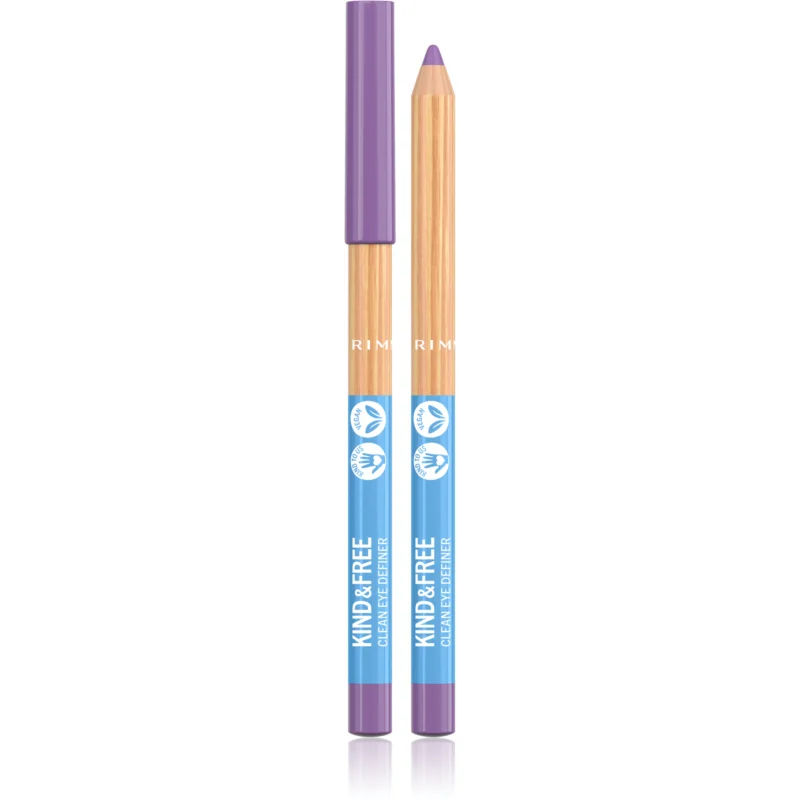 Rimmel Kind & Free Eyeliner met Intensieve Kleur Tint 3 Grape 1,1 gr