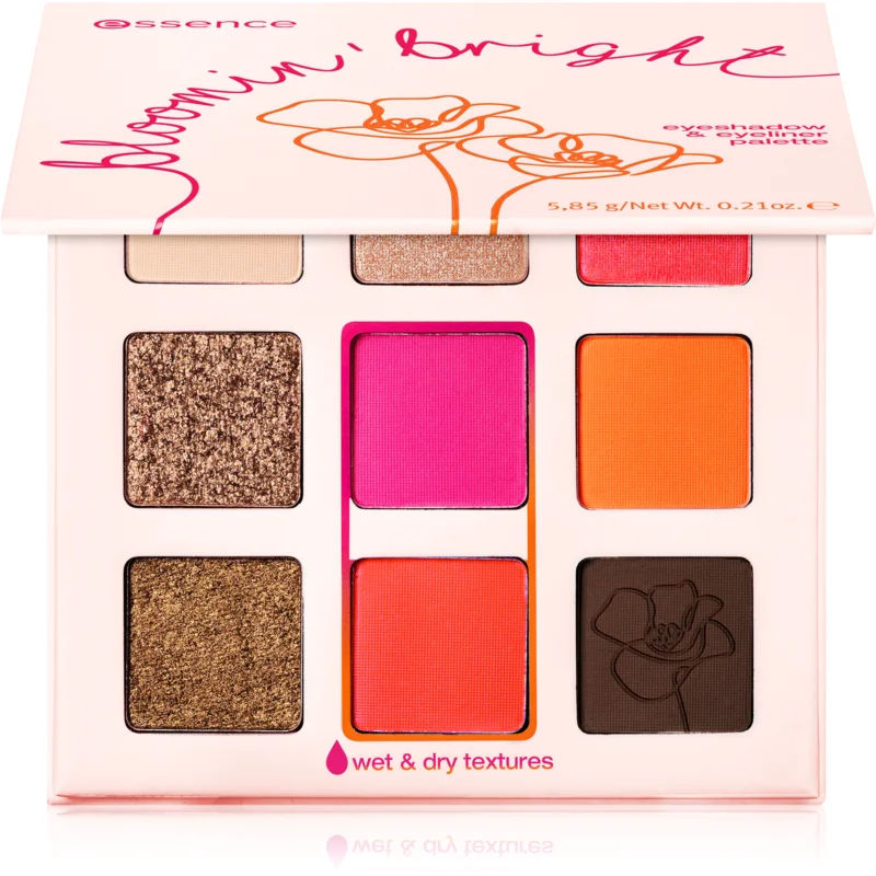 essence Bloomin' Bright oogschaduw palette 5,85 g