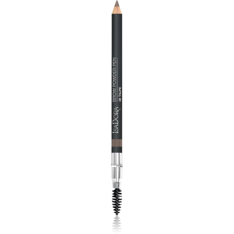 IsaDora Brow Powder Pen Wenkbrauwpotlood met Borstel Tint 09 Taupe 1,1 gr