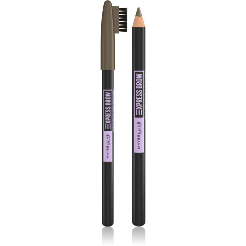 Maybelline Express Brow Wenkbrauwpotlood met Gel Textuur Tint 04 Medium Brown 1 st