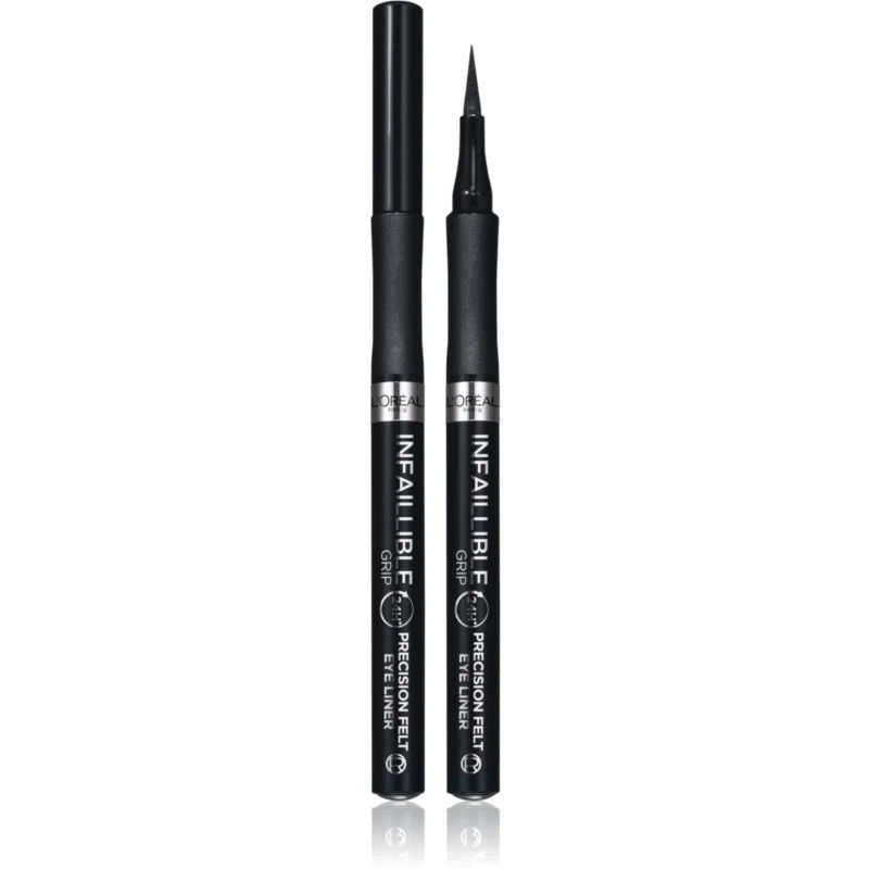 L?Oréal Paris Infaillible Grip 27H Precision Felt eyeliner stift Tint Black 1 ml