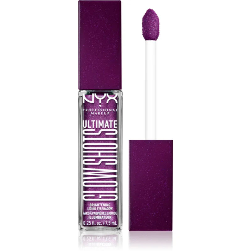 NYX Professional Makeup Ultimate Glow Shots vloeibare glitteroogschaduw Tint 20 Feelin' Grape 7,5 ml