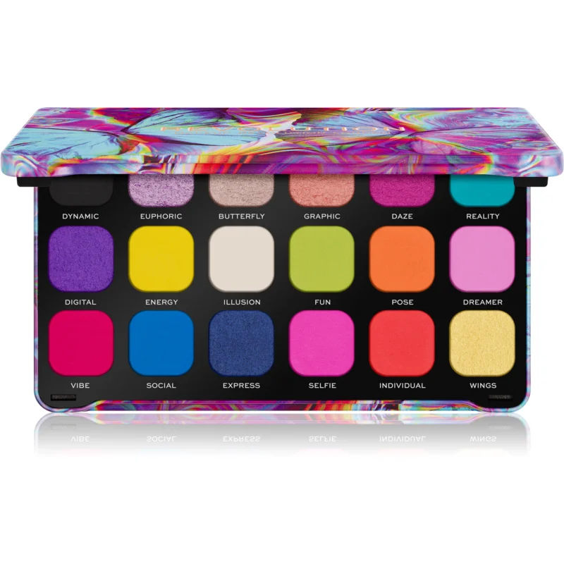 Makeup Revolution Forever Flawless Oogschaduw Palette Tint Digi Butterfly 18 x 1.1 gr