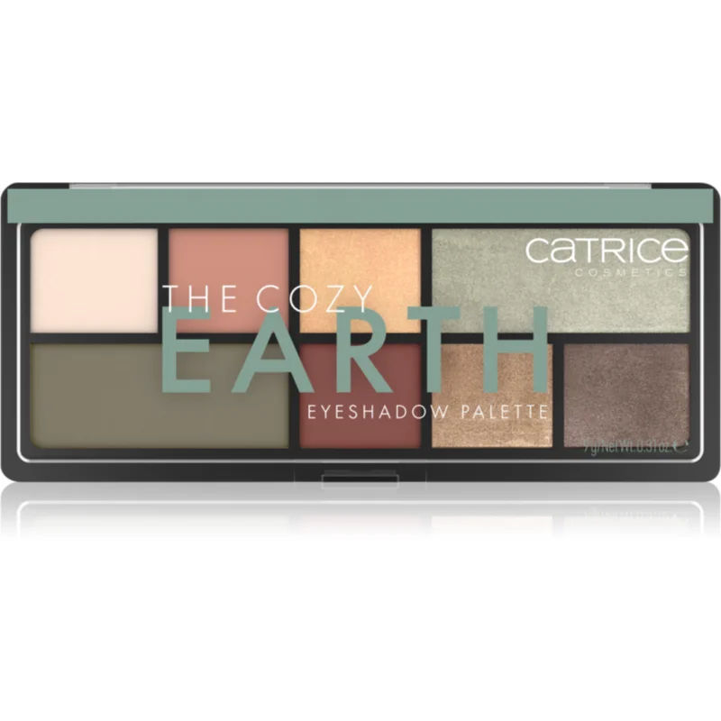 Catrice The Cozy Earth oogschaduw palette 9 g