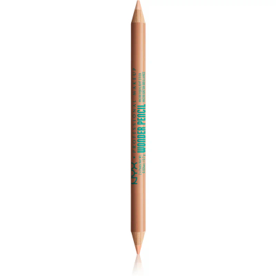NYX Professional Makeup Wonder Pencil Dubbelzijdige Eyeliner Tint 03 Medium Peach 2x0,7 gr