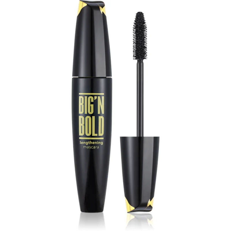 flormar Big'n Bold Lengthening waterproof mascara voor verlenging, krullen en volume 15 ml