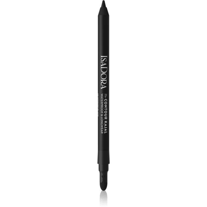 IsaDora Contour Kajal Kajal Eyeliner Tint 60 Intense Black 1,2 g