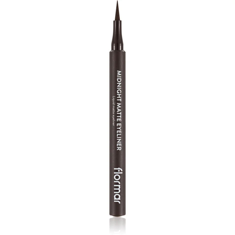 flormar Midnight Matte Eyeliner eyeliner stift met Matterend Effect Tint 02 Brown 1 ml