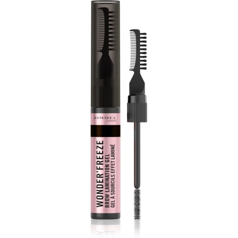 Rimmel Wonder'Freeze Gel Mascara voor Wenkbrauwen Tint 004 Deep Brown 6 g