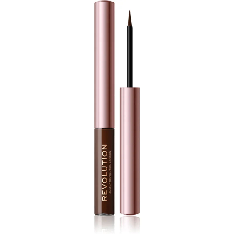 Makeup Revolution Super Flick Vloeibare Eyeliner Tint Brown 2,4 ml