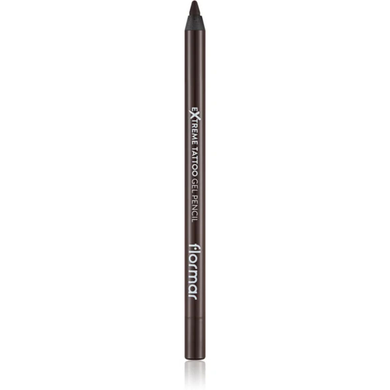 flormar Extreme Tattoo Gel Penci Waterproef Gel Potlood voor Eyeliner Tint 02 Walnut 1,2 g