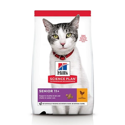 Hill's Science Plan Kat Senior 11+ Kip 1,5kg - kattenbrokken