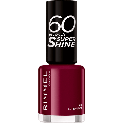 Rimmel London 60 Seconds Super Shine Nagellak - 712 Berry Pop