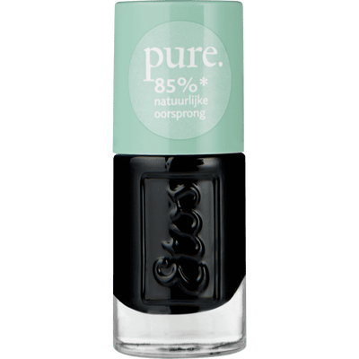 Etos Pure Nail Polish Black Is Black 5 ML