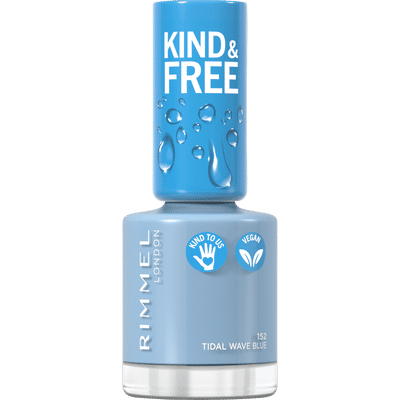Rimmel London KIND & FREE Vegan Nagellak 152 Tidal Wave Blue