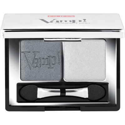 PUPA Vamp! Compact Duo Oogschaduw-009 Silver Stone