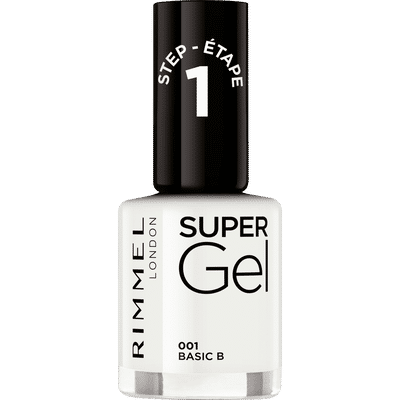 Rimmel SuperGel Nail Polish Lacquer Basic B 001 12 ML
