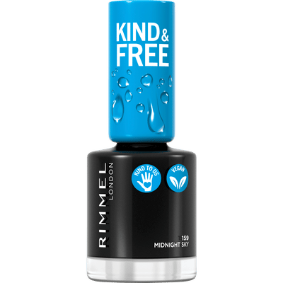 Rimmel London KIND & FREE Vegan Nagellak - 159 Midnight Sky