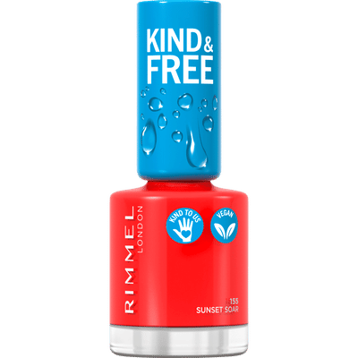 Rimmel London KIND & FREE Vegan Nagellak - 155 Sunset Soar