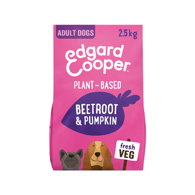 Edgard & Cooper Adult Plant Based - Rode Biet & Pompoen - 2,5 kg - hondenbrokken