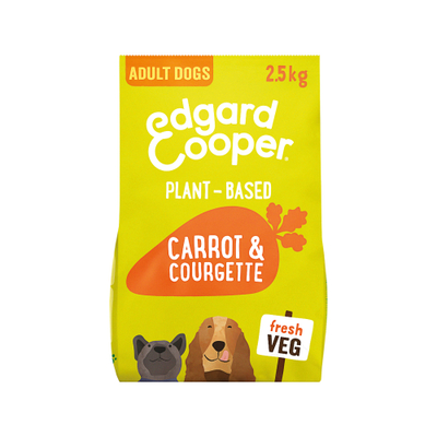 Edgard & Cooper Adult Plant Based - Wortel & Courgette - 2,5 kg - hondenbrokken