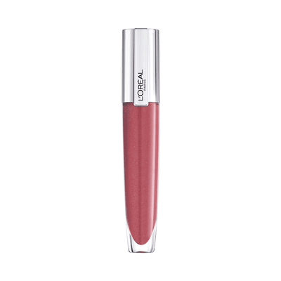 Include the long product name: L'Oréal Paris - Glow Paradise Balm in Gloss - 412 I Heighten - Transparant, Roze - Volumegevende Lipgloss - 7 m