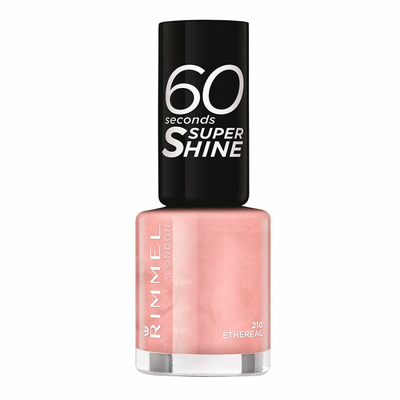 3x Rimmel 60 Seconds Supershine Nailpolish 210 Etheral 8 ml