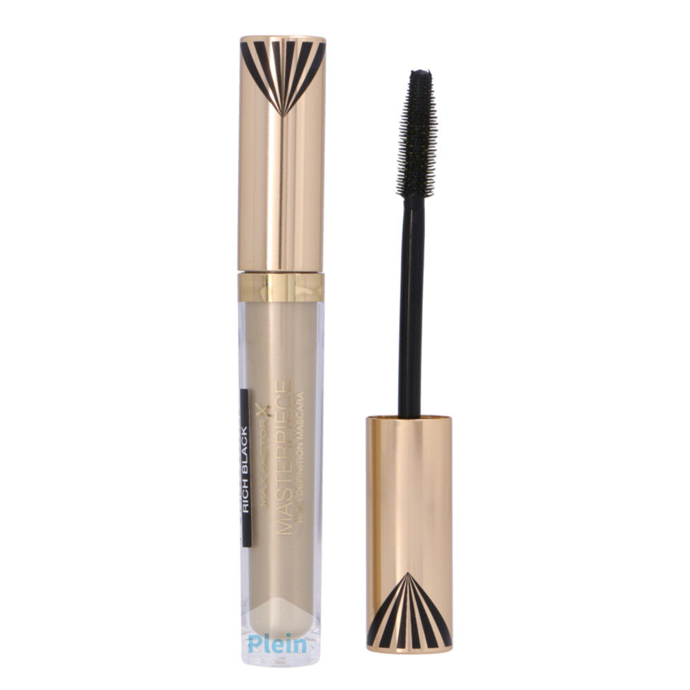 3x Max Factor Masterpiece Mascara 001 Rich Black