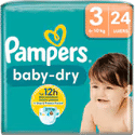 Pampers Baby Dry  luiers maat 3 - 24 stuks