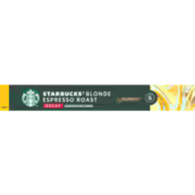Starbucks® by Nespresso® Blonde Espresso Roast Decaf 10 Koffiecups