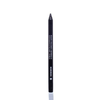 Korres Black Volcanic Minerals Shimmering Eyeliner Nr. 1 Zwart | 1,14 ml