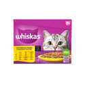 Whiskas 7+ Gevogelte Selectie In Saus Maaltijdzakjes Multipack - Kattenvoer - Gevogelte 24x85 g - natvoer katten
