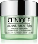 Clinique Superdefense Night Recovery Moisturizer Type 3 + 4 Nachtcrème 50 ml