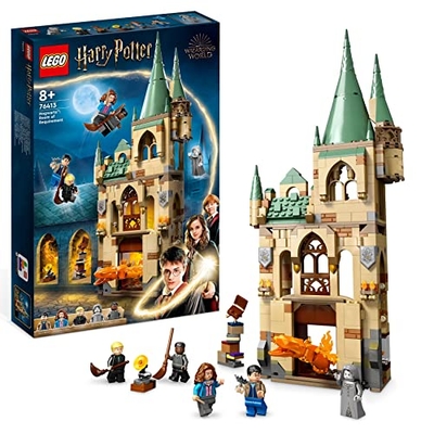 LEGO 76413 Harry Potter Zweinstein: Kamer van Hoge Nood, Kasteel Speelgoed voor Jongens en Meisjes met Transformerende Vuurslang Figuur, Relieken van de Dood Modulair Gebouw Set, Kerstcadeau Idee