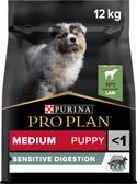 Pro Plan Medium Puppy Sensitive Digestion - Hondenvoer Droogvoer - Lam - 12 kg hondenbrokken