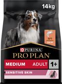 Pro Plan Medium Adult Sensitive Skin - Hondenvoer Droogvoer - Zalm - 14 kg hondenbrokken