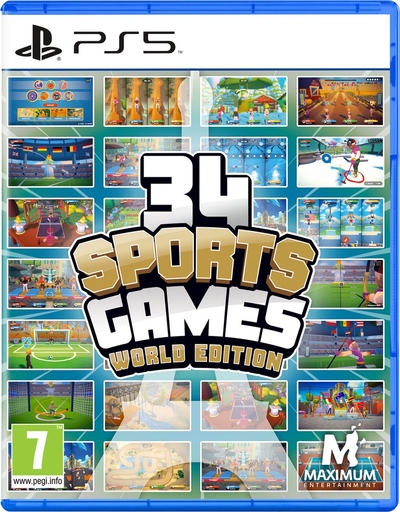 34 Sports Games World Edition PlayStation 5