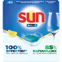 Sun All in 1  vaatwastabletten  - 60 wasbeurten