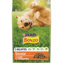 Bonzo Senior Hondenvoer met Kip en Groenten, 3 kilo - hondenbrokken