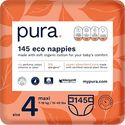 Pura Eco-Friendly  luiers maat 4 - 145 stuks
